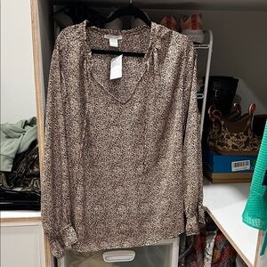 Sabrina Lauren 1X Women's Blouse